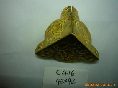 【廠家供應優質包角 木盒包裝下護角 禮盒包裝包角 禮品盒裝飾包角】價格,廠家,圖片,其他箱包服裝配件,永嘉縣甌北鎮金鋒五金工藝配件廠-